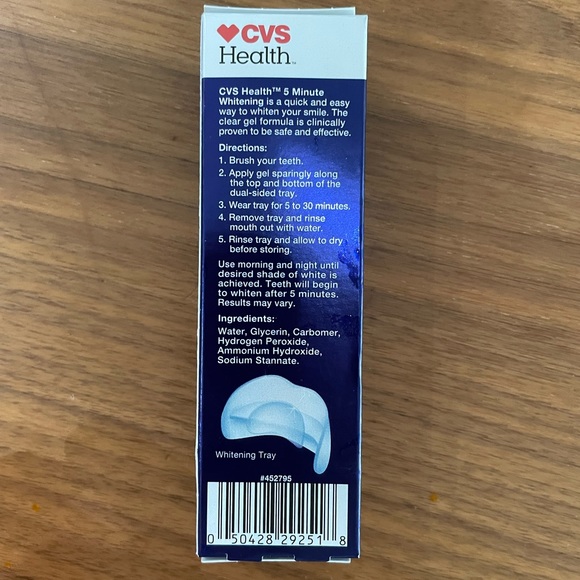 CVS Health 5 Minute Whitening Kit Tooth Whitening System - Picture 2 of 2